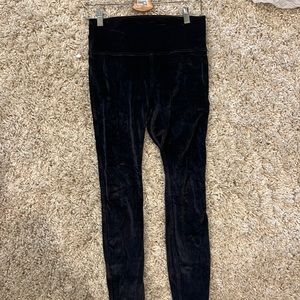 Black lululemon nylon pants
